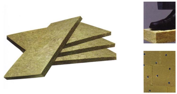 巖棉大觀園:泰石屋面保溫專用高強(qiáng)度巖棉板(圖1)